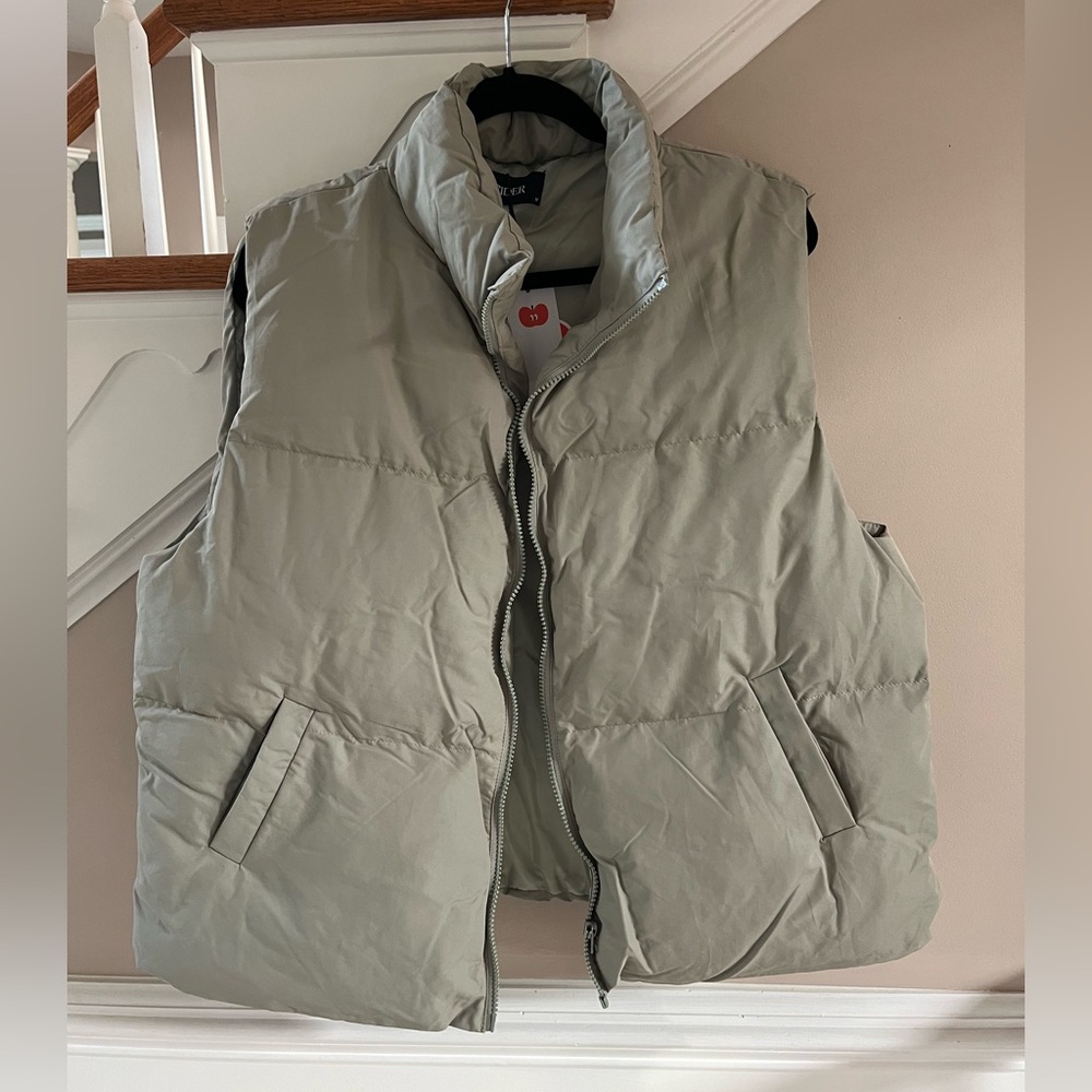 Cider Oversized Puffer Vest